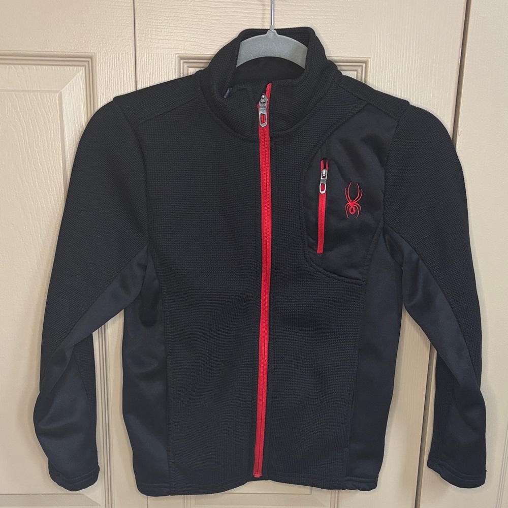 Boys SPYDER zip up fleece